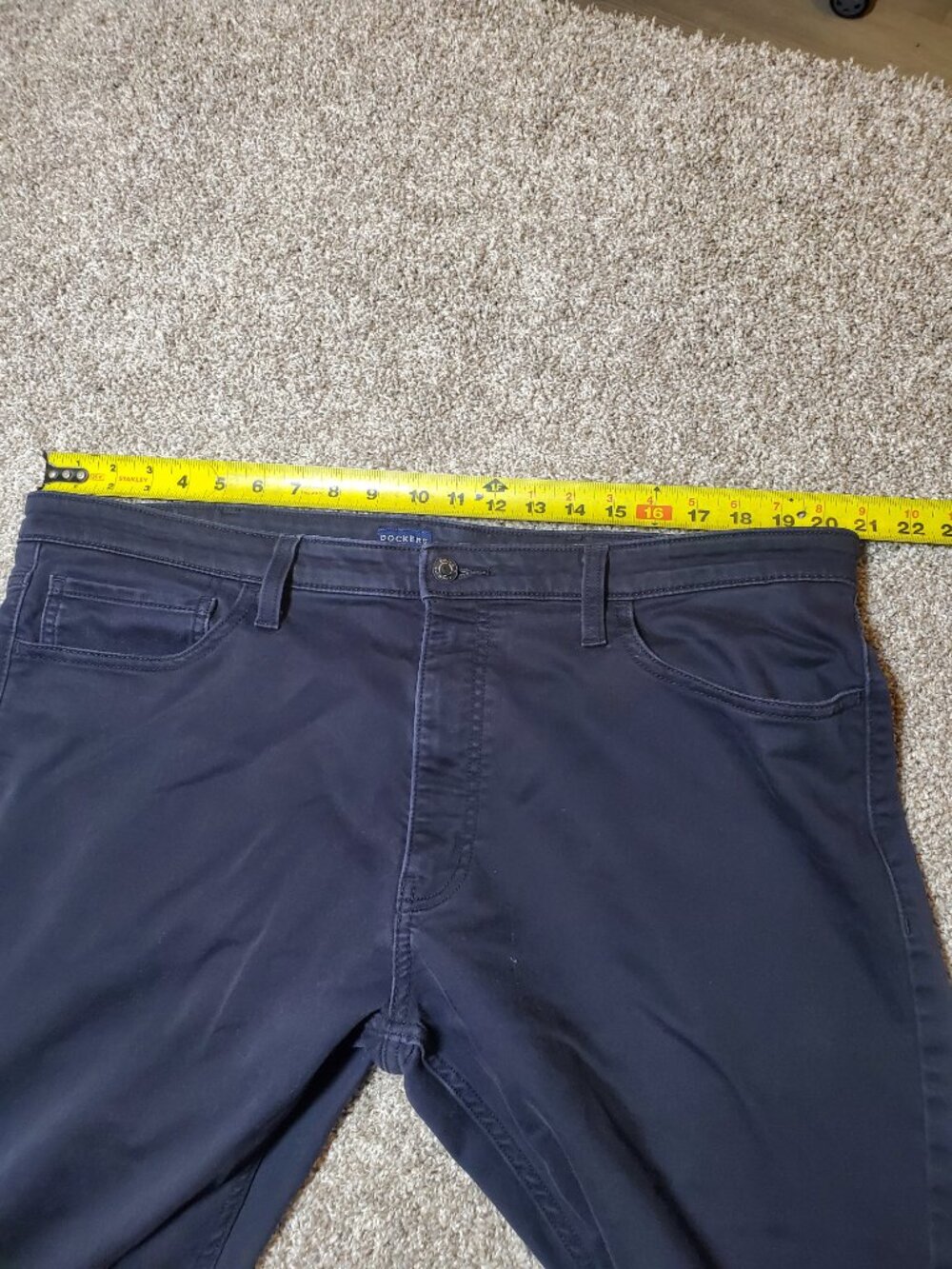 Mens Black Dockers 40X28 - Picture 5 of 8